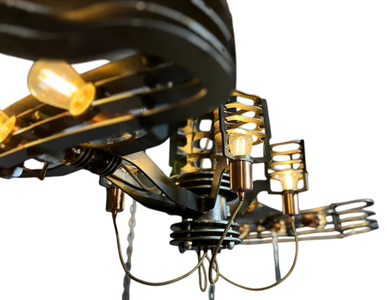 Lampa wisząca – INDUSTRIAL DAWN - obrazek 5