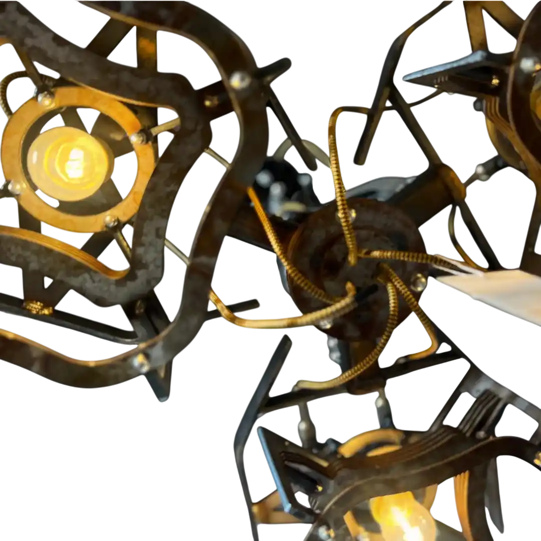 Lampa wisząca – RUST GLOW - obrazek 2